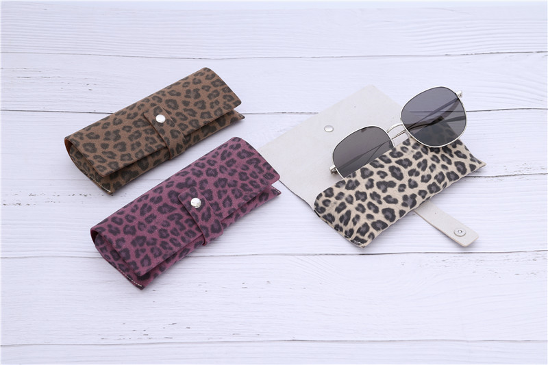 Deluxe  Leather Sunglasses Case