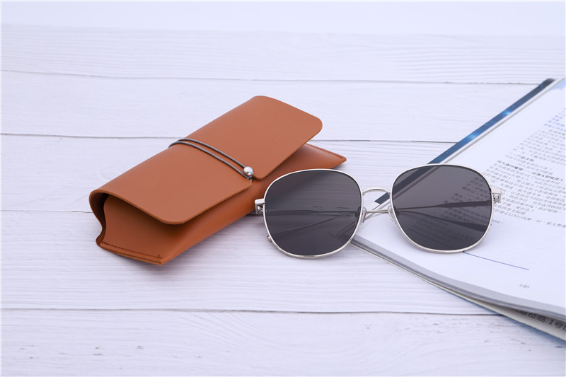 Double thickness Synthetic Leather Eyeglasses Case