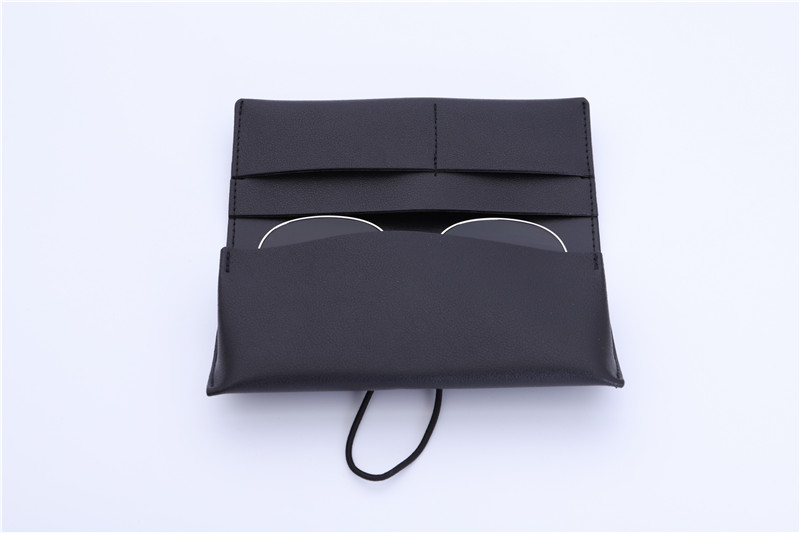 Luxury Leather  Purse Glasses case
