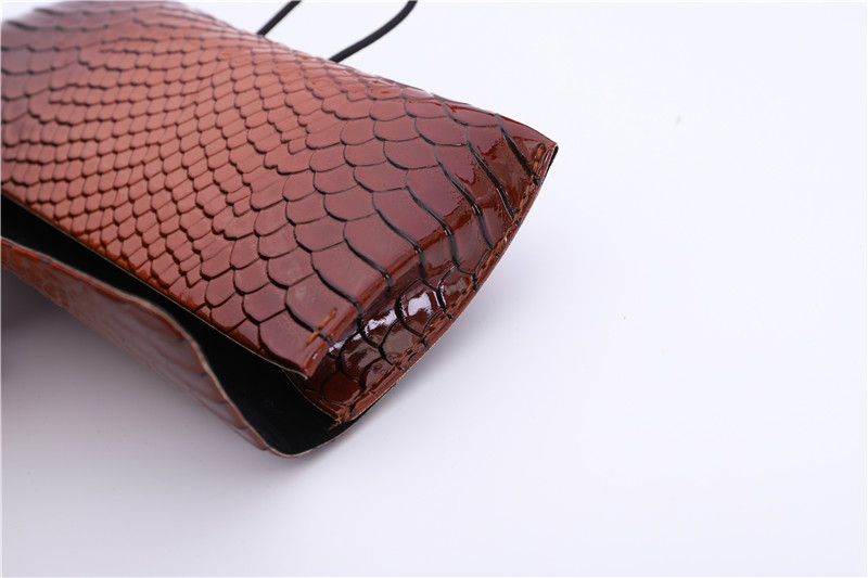 Crocodile leather Sunglasses Case