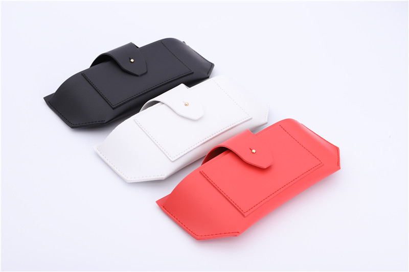 Slim PU leather Sunglasses case