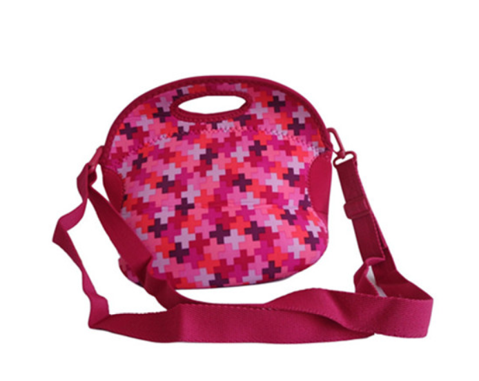 Neoprene picnic bag with belt