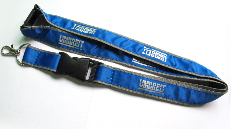 flat polyester lanyard