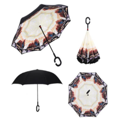 Reverse umbrellas