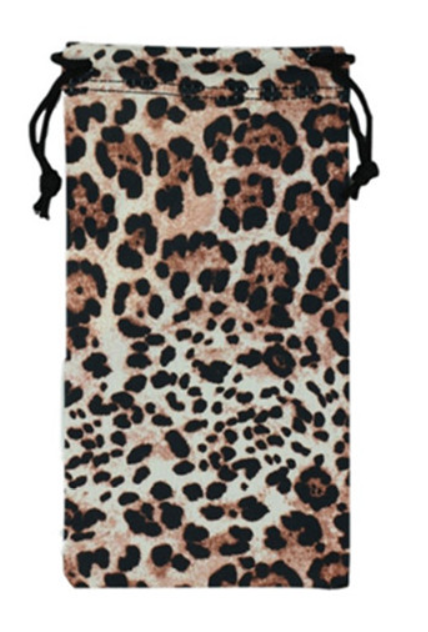 Leopard printing Sunglasses Bag