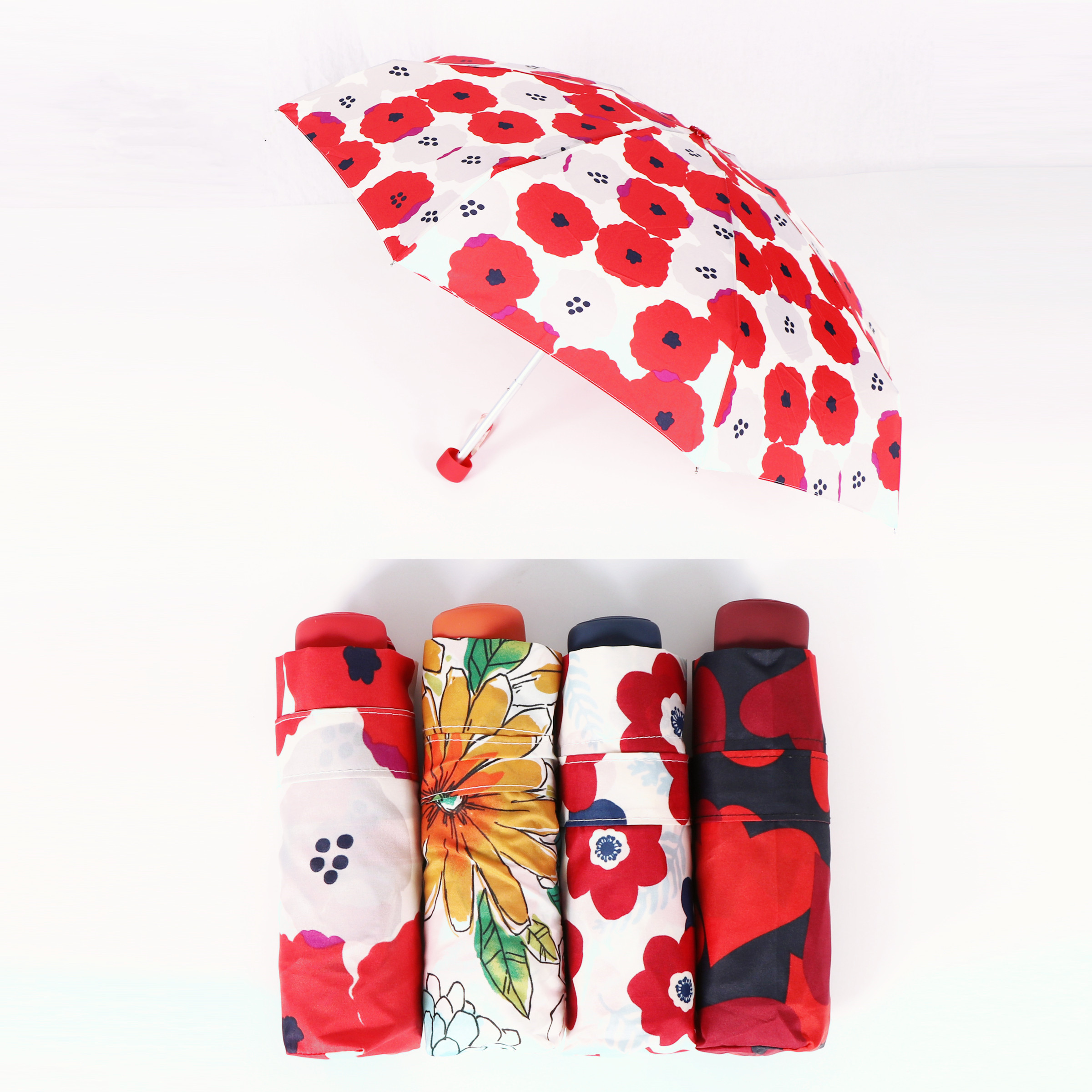 sublimated printing folding umbrella